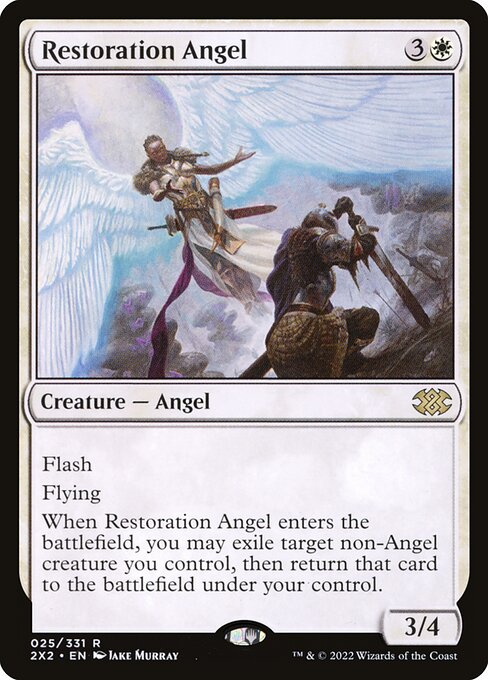 [Foil] 2X2 025 Restoration Angel R