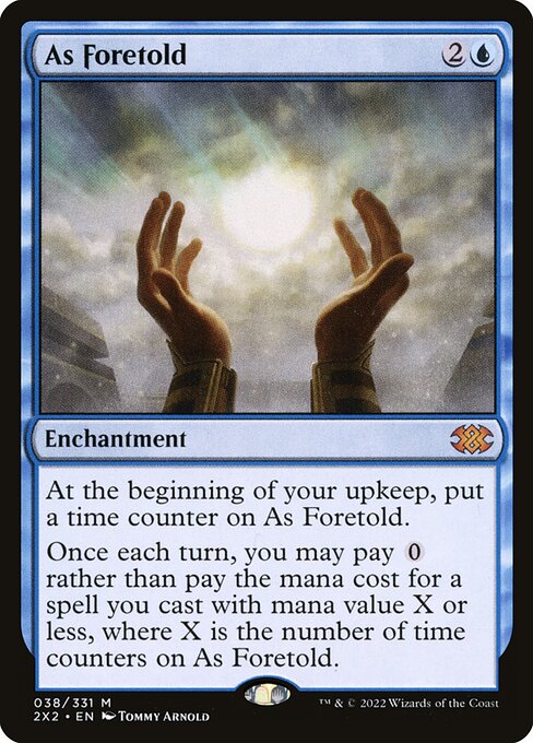 [Foil] 2X2 038 As Foretold M