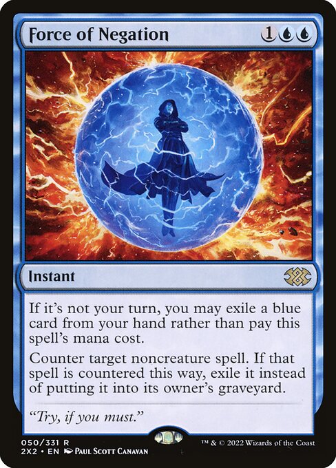 [Foil] 2X2 050 Force of Negation R