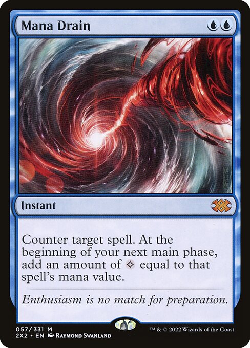 [Foil] 2X2 057 Mana Drain M