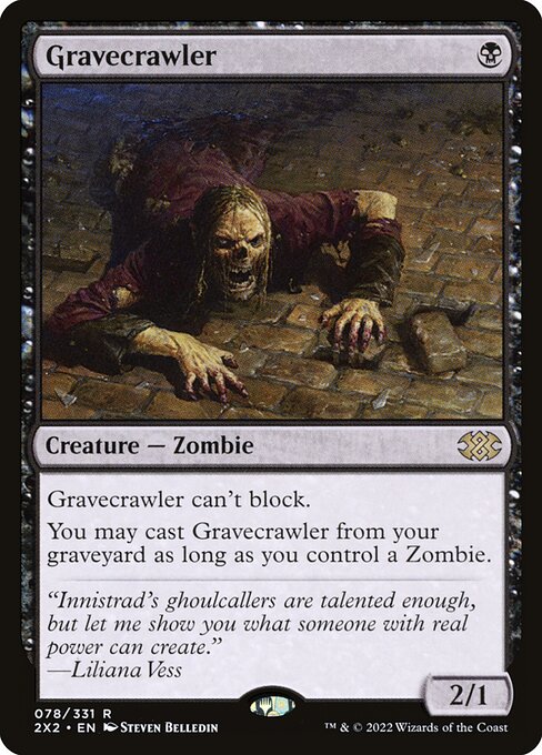 [Foil] 2X2 078 Gravecrawler R