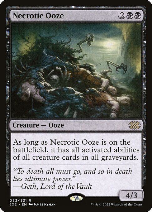 [Foil] 2X2 083 Necrotic Ooze R