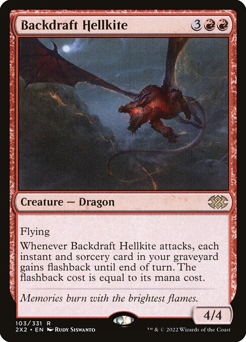[Foil] 2X2 103 Backdraft Hellkite R