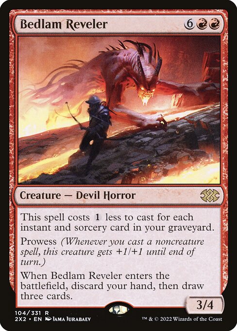 [Foil] 2X2 104 Bedlam Reveler R