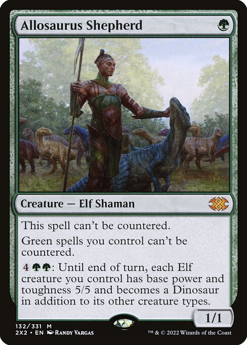 [Foil] 2X2 132 Allosaurus Shepherd M