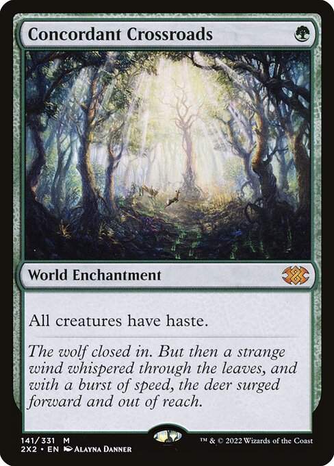 [Foil] 2X2 141 Concordant Crossroads M
