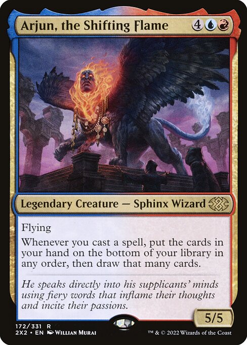 [Foil] 2X2 172 Arjun, the Shifting Flame R