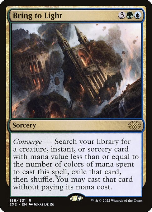 2X2 188 Bring to Light R