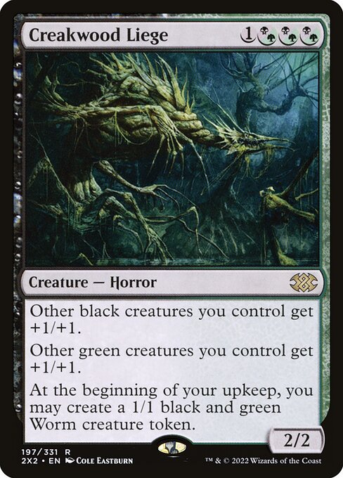 [Foil] 2X2 197 Creakwood Liege R