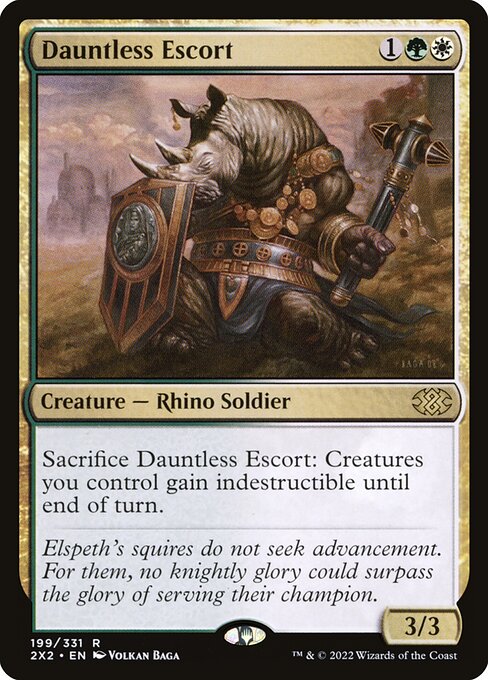 [Foil] 2X2 199 Dauntless Escort R