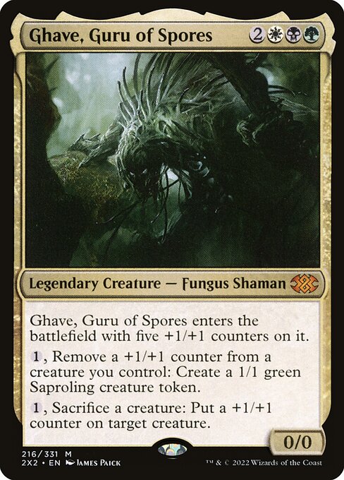 [Foil] 2X2 216 Ghave, Guru of Spores M