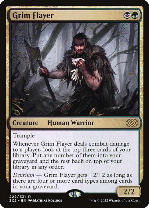 [Foil] 2X2 222 Grim Flayer R