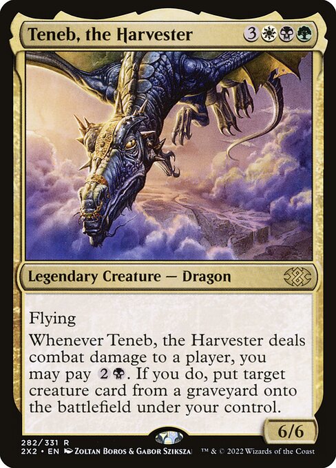 [Foil] 2X2 282 Teneb, the Harvester R