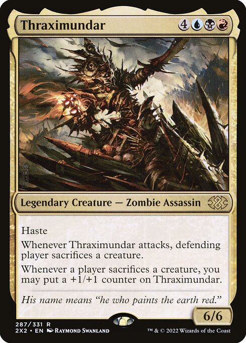 [Foil] 2X2 287 Thraximundar R