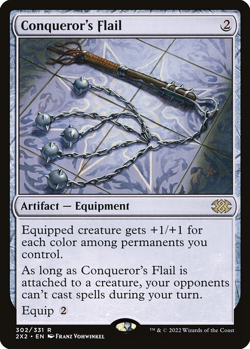 [Foil] 2X2 302 Conqueror's Flail R