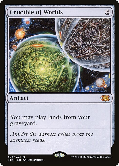 [Foil] 2X2 303 Crucible of Worlds M