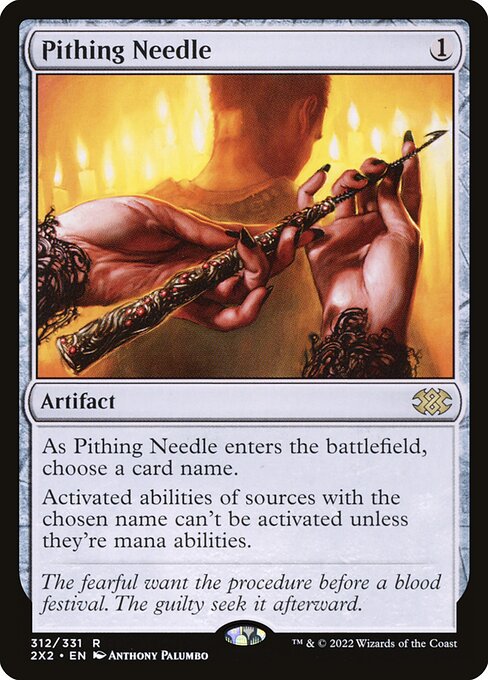 [Foil] 2X2 312 Pithing Needle R