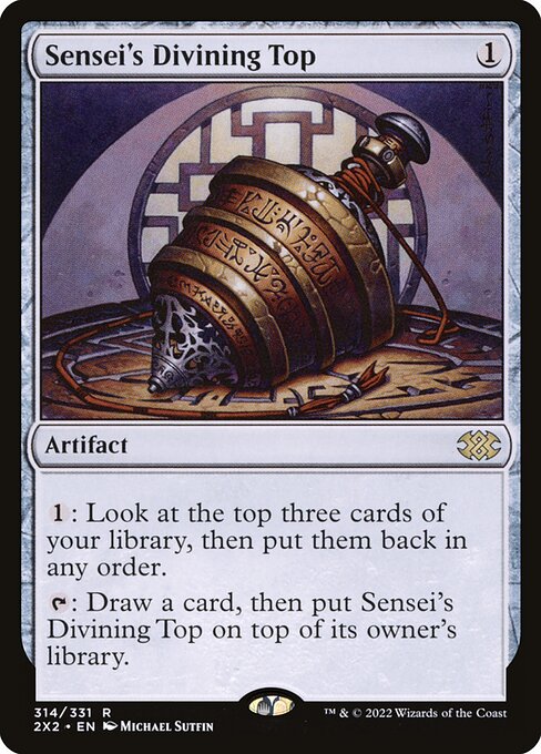 [Foil] 2X2 314 Sensei's Divining Top R