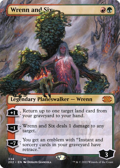 [Foil] 2X2 334 Wrenn and Six (Borderless) M