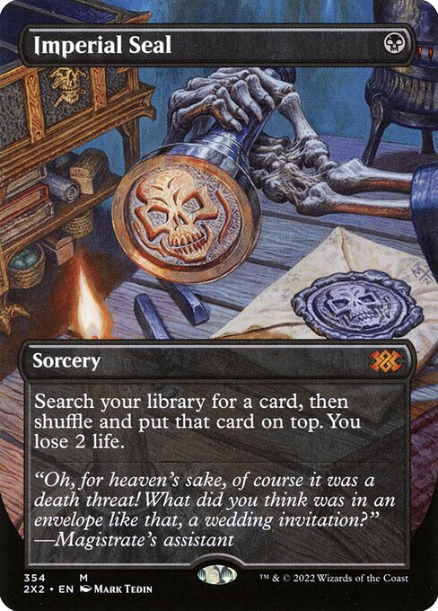 2X2 354 Imperial Seal (Borderless) M