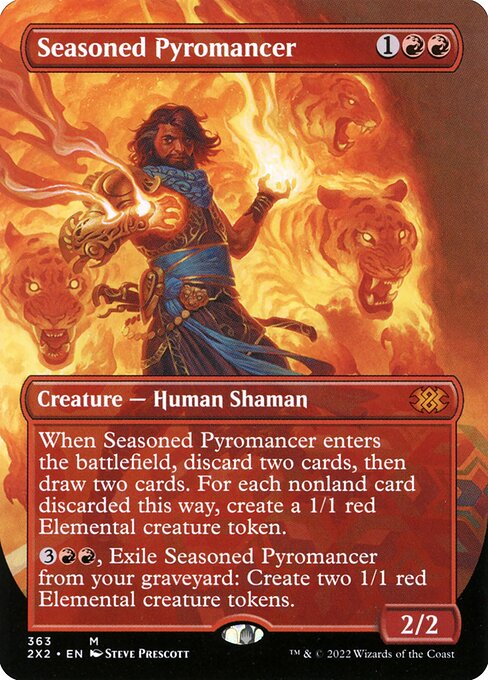 2X2 363 Seasoned Pyromancer (Borderless) M