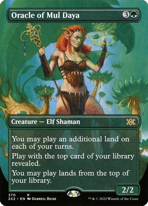[Foil] 2X2 370 Oracle of Mul Daya (Borderless) R