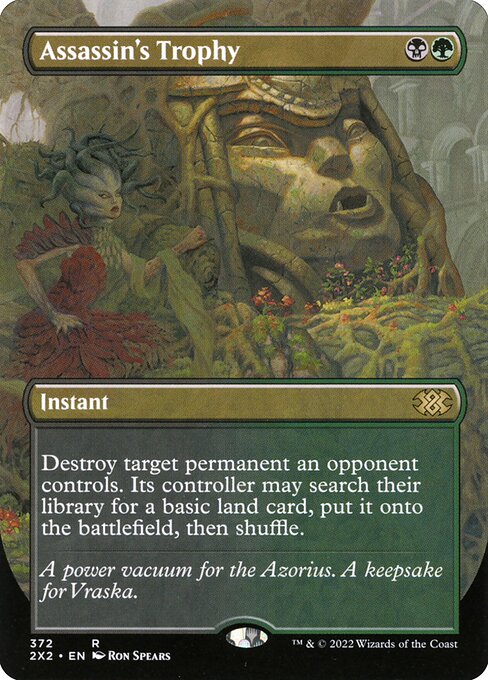 [Foil] 2X2 372 Assassin's Trophy (Borderless) R