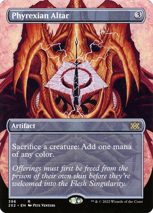 2X2 396 Phyrexian Altar (Borderless) R
