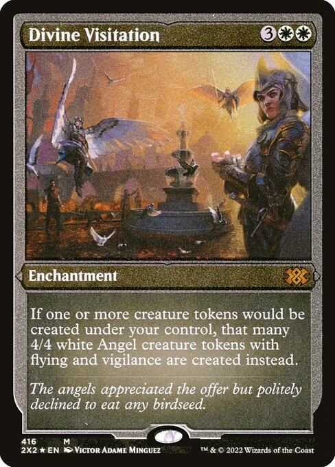 [Foil Etched] 2X2 416 Divine Visitation (Foil Etched) M