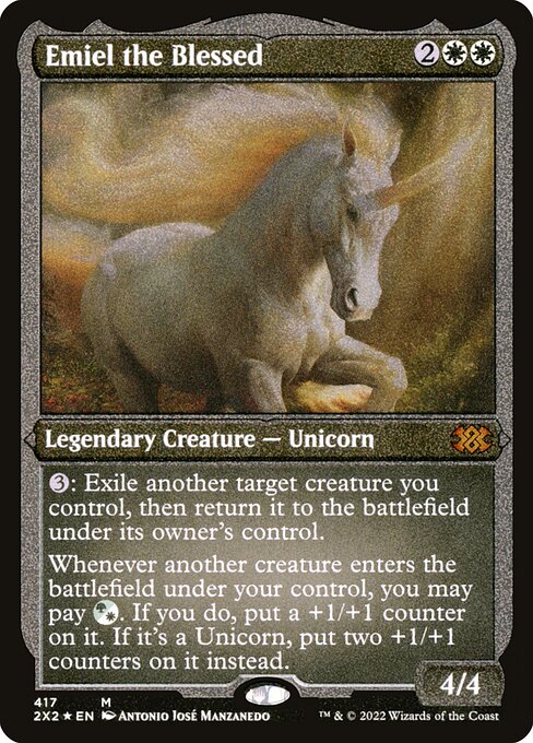 [Foil Etched] 2X2 417 Emiel the Blessed (Foil Etched) M