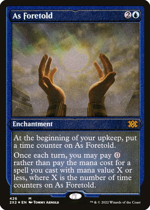 [Foil Etched] 2X2 426 As Foretold (Foil Etched) M