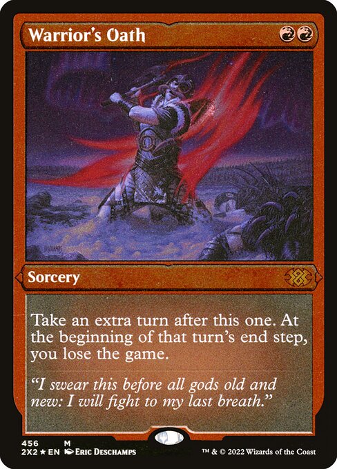 [Foil Etched] 2X2 456 Warrior's Oath (Foil Etched) M