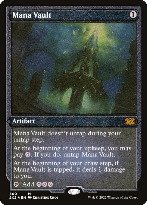 [Foil Etched] 2X2 560 Mana Vault (Foil Etched) M