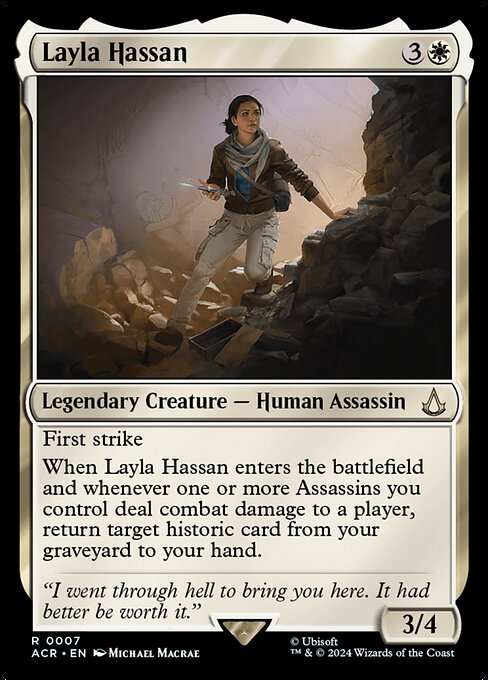 [Foil] ACR 007 Layla Hassan R