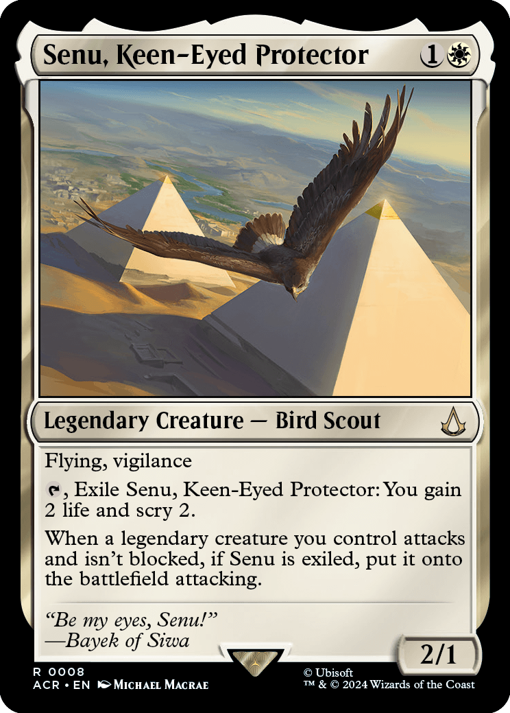 ACR 008 Senu, Keen-Eyed Protector R