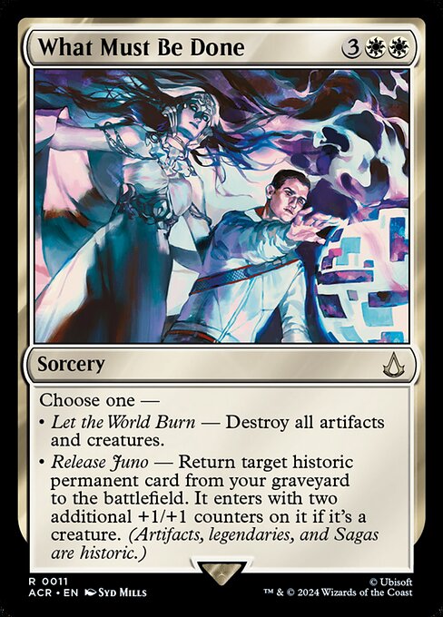 [Foil] ACR 011 What Must Be Done R