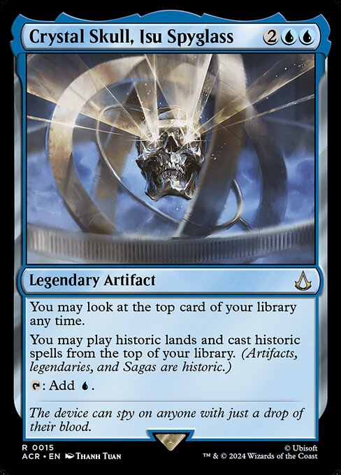 [Foil] ACR 015 Crystal Skull, Isu Spyglass R