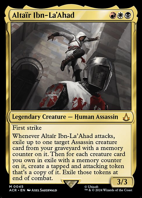[Foil] ACR 045 Altair Ibn-La'Ahad M