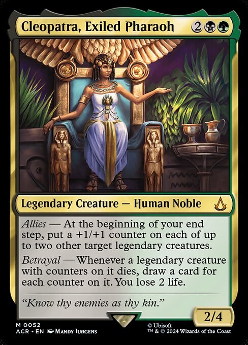 [Foil] ACR 052 Cleopatra, Exiled Pharaoh M