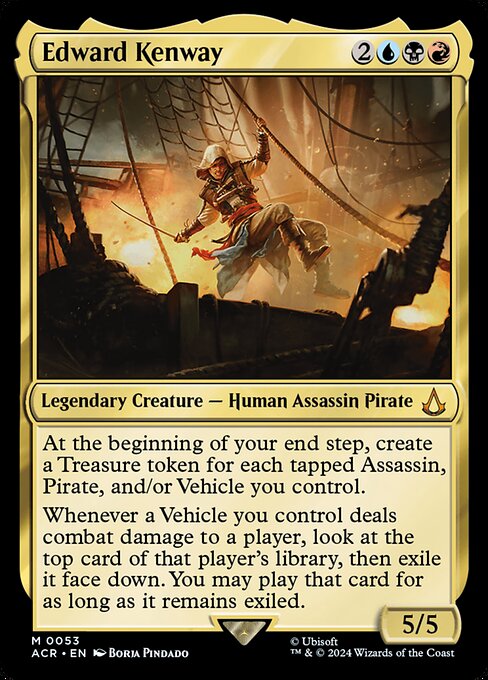 [Foil] ACR 053 Edward Kenway M