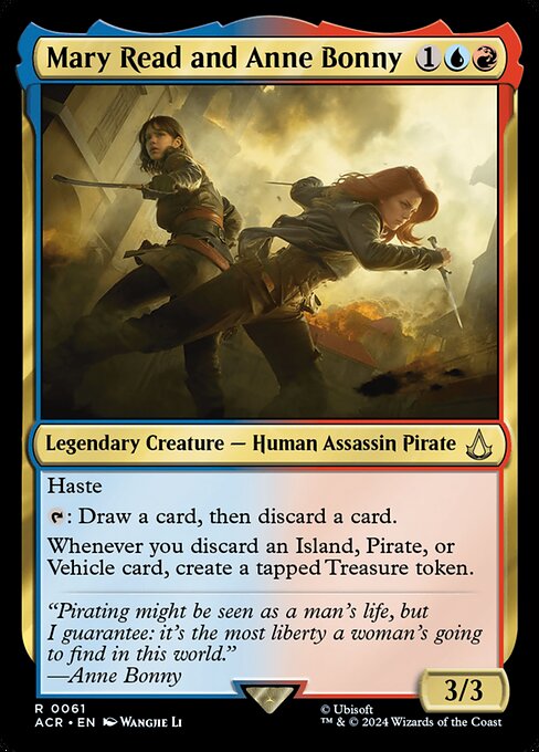 [Foil] ACR 061 Mary Read and Anne Bonny R