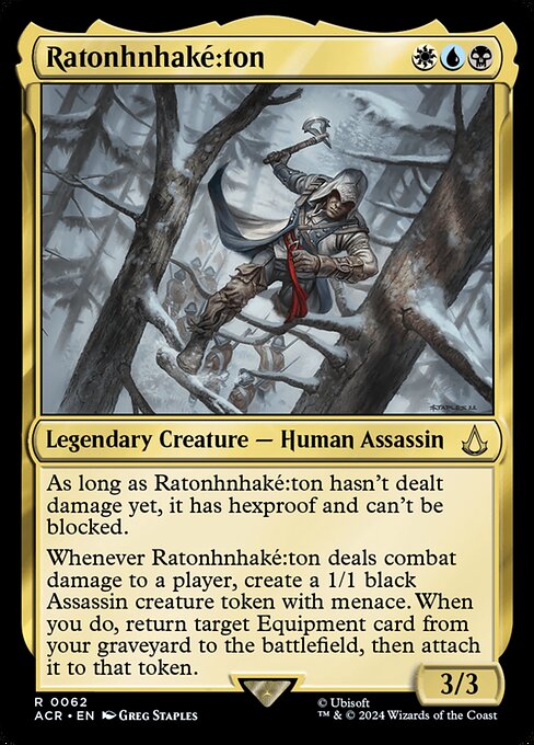 [Foil] ACR 062 Ratonhnhake:ton R