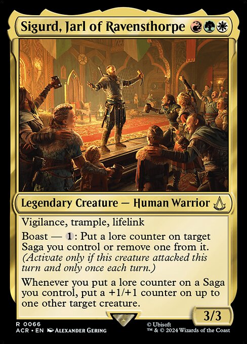 [Foil] ACR 066 Sigurd, Jarl of Ravensthorpe R