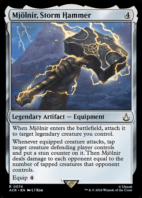 [Foil] ACR 074 Mjolnir, Storm Hammer R