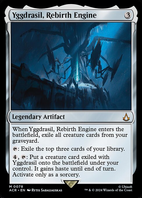 [Foil] ACR 078 Yggdrasil, Rebirth Engine M