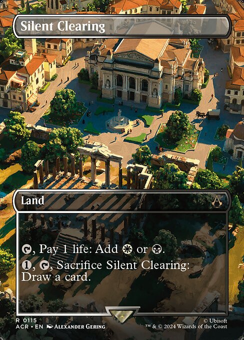 [Foil] ACR 115 Silent Clearing (0115 - Borderless) R