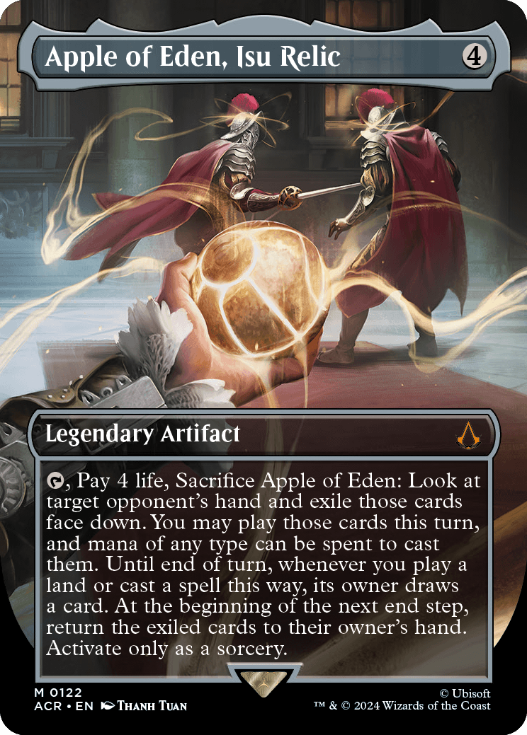 ACR 122 Apple of Eden, Isu Relic (0122 - Borderless) M