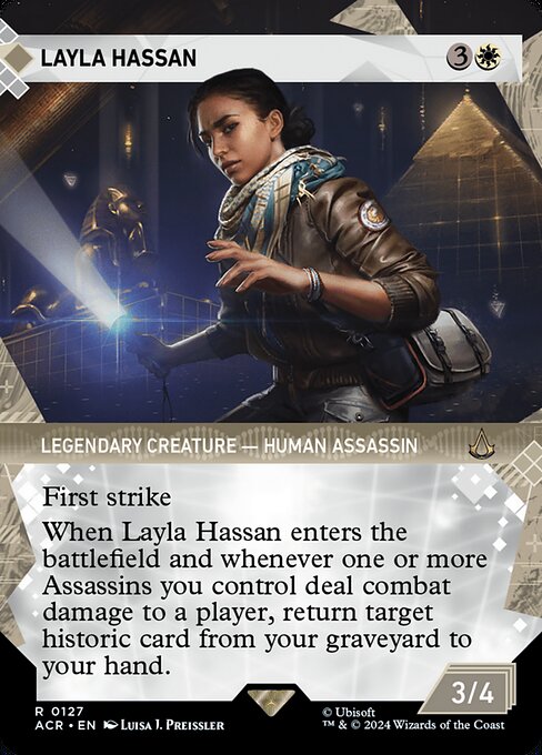 [Foil] ACR 127 Layla Hassan (0127 - Showcase) R