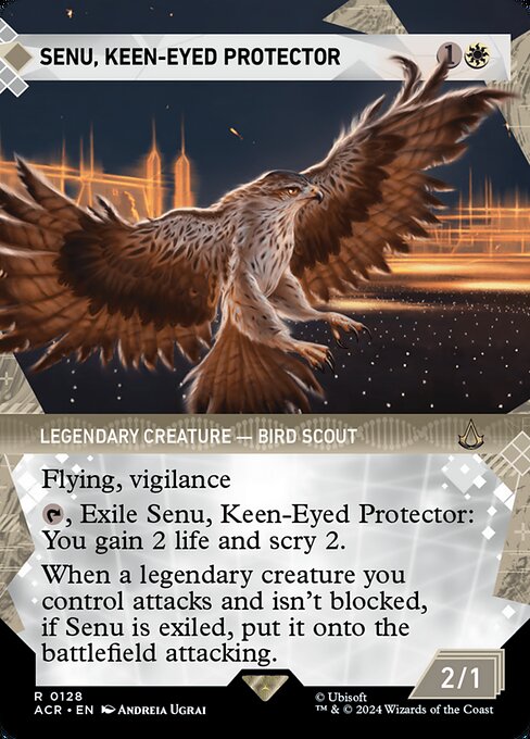 [Foil] ACR 128 Senu, Keen-Eyed Protector (0128 - Showcase) R