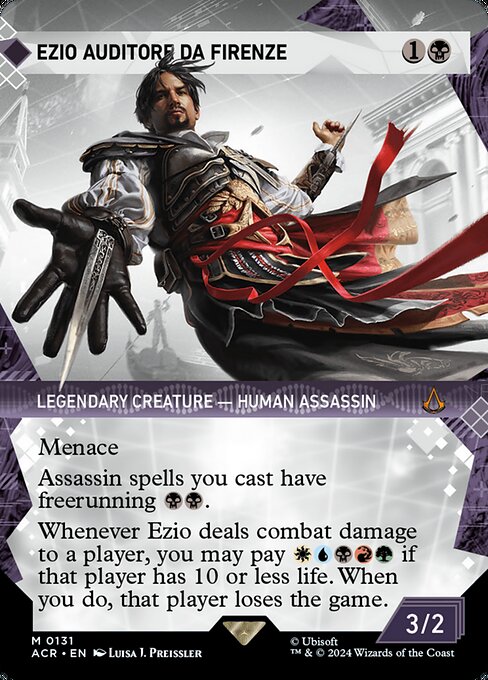 [Foil] ACR 131 Ezio Auditore da Firenze (0131 - Showcase) M
